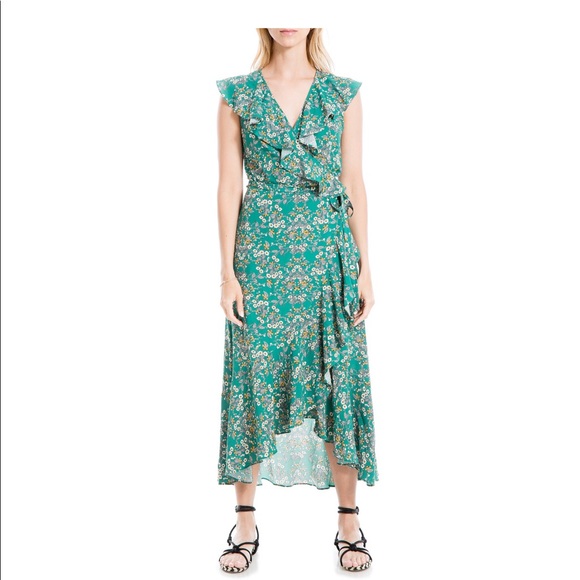 Max Studio Women’s Hem Wrap Midi Dress - Picture 1 of 5